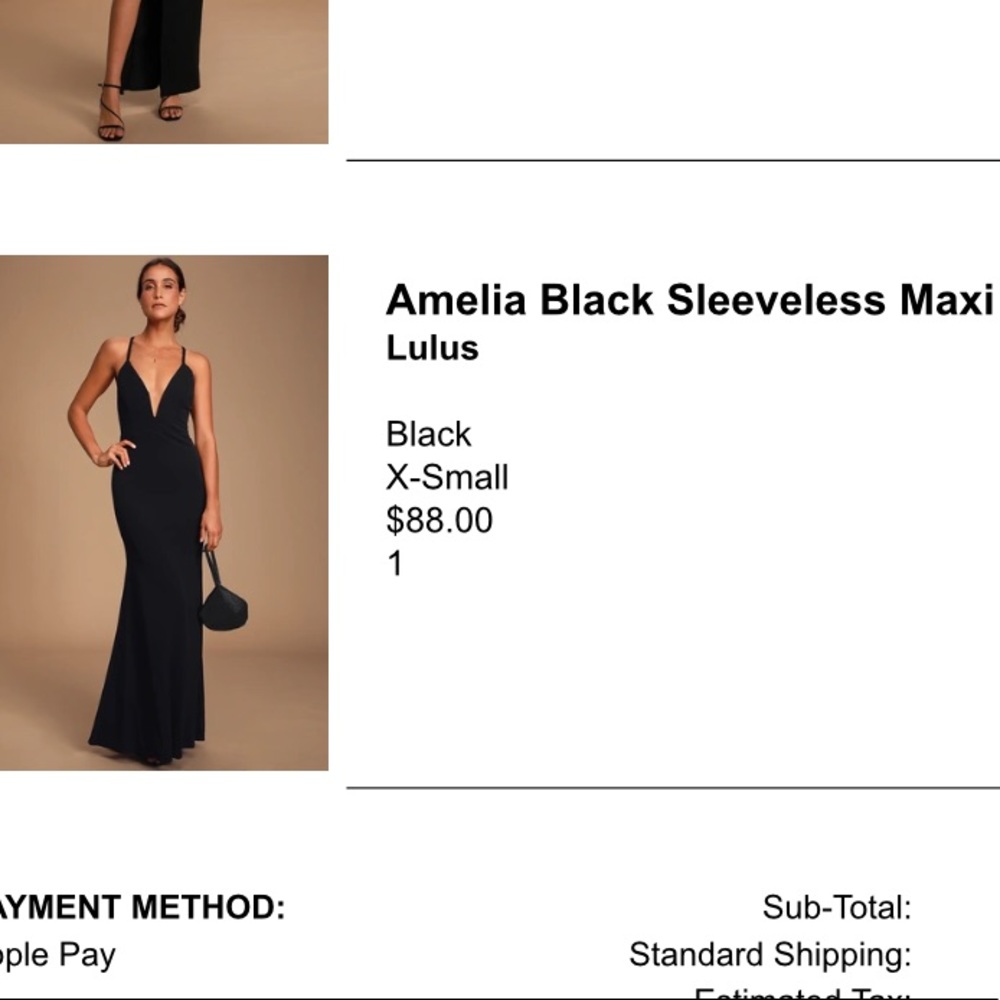NEW! Lulus gown